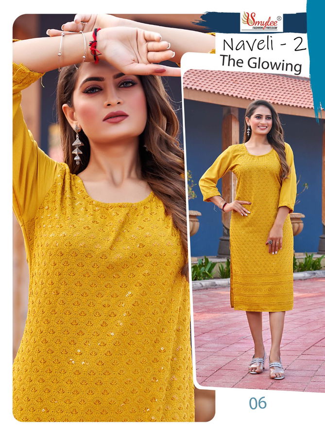 Rung Naveli 2 Ethnic Wear Wholesale Designer Kurtis Catalog